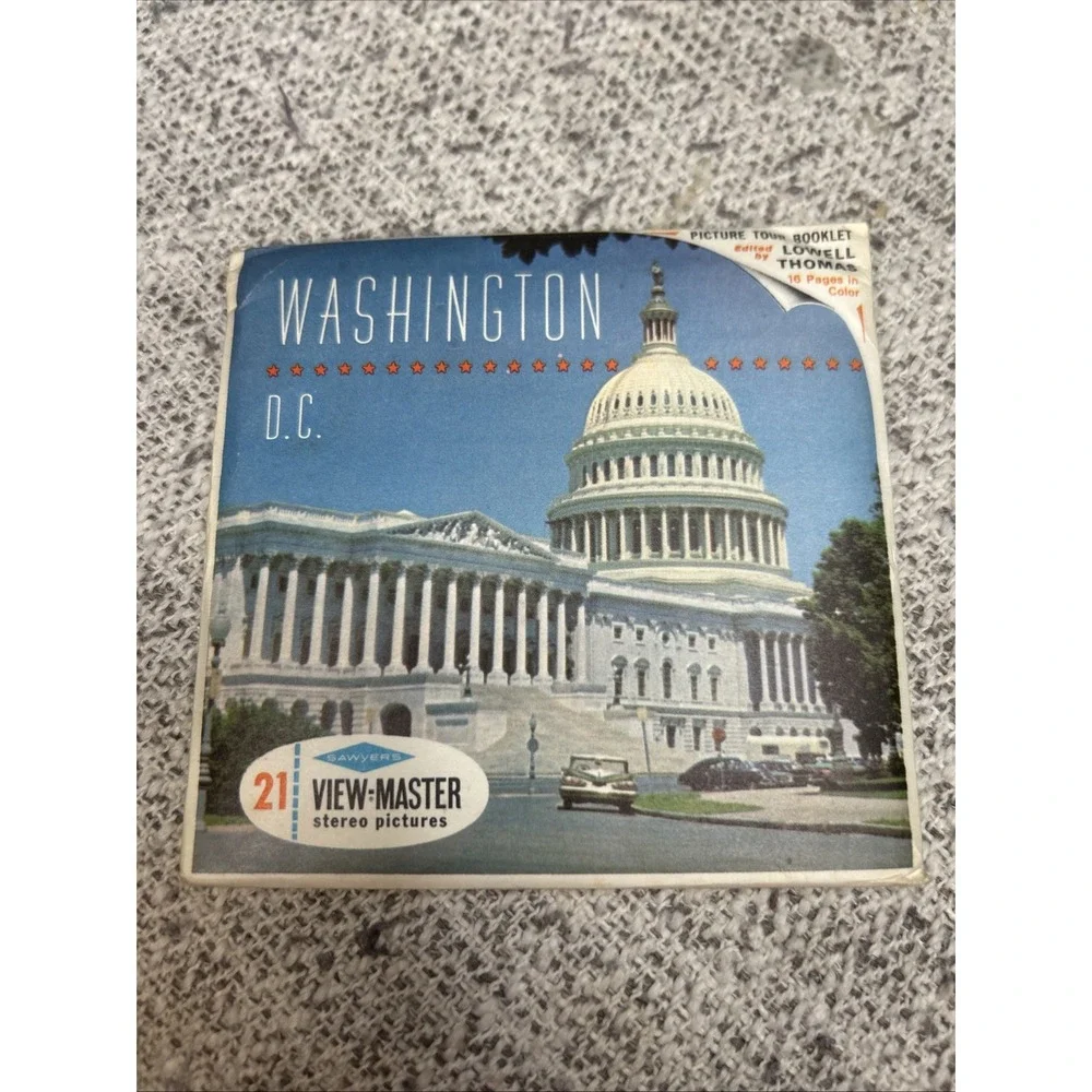 Sawyer's View Master Reel #A 790 Washington DC circa 1970s